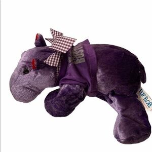 Mary Meyer Flip Flops Hippopotamus NWOT